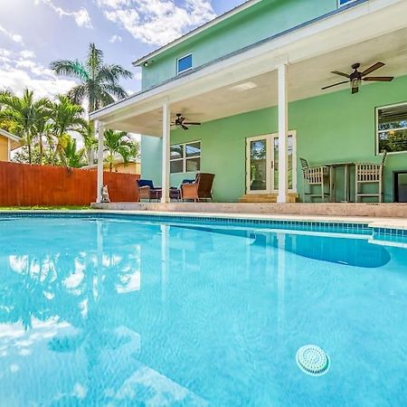 Las Olas Villa With Heated Salt Water Pool Fort Lauderdale Exteriör bild